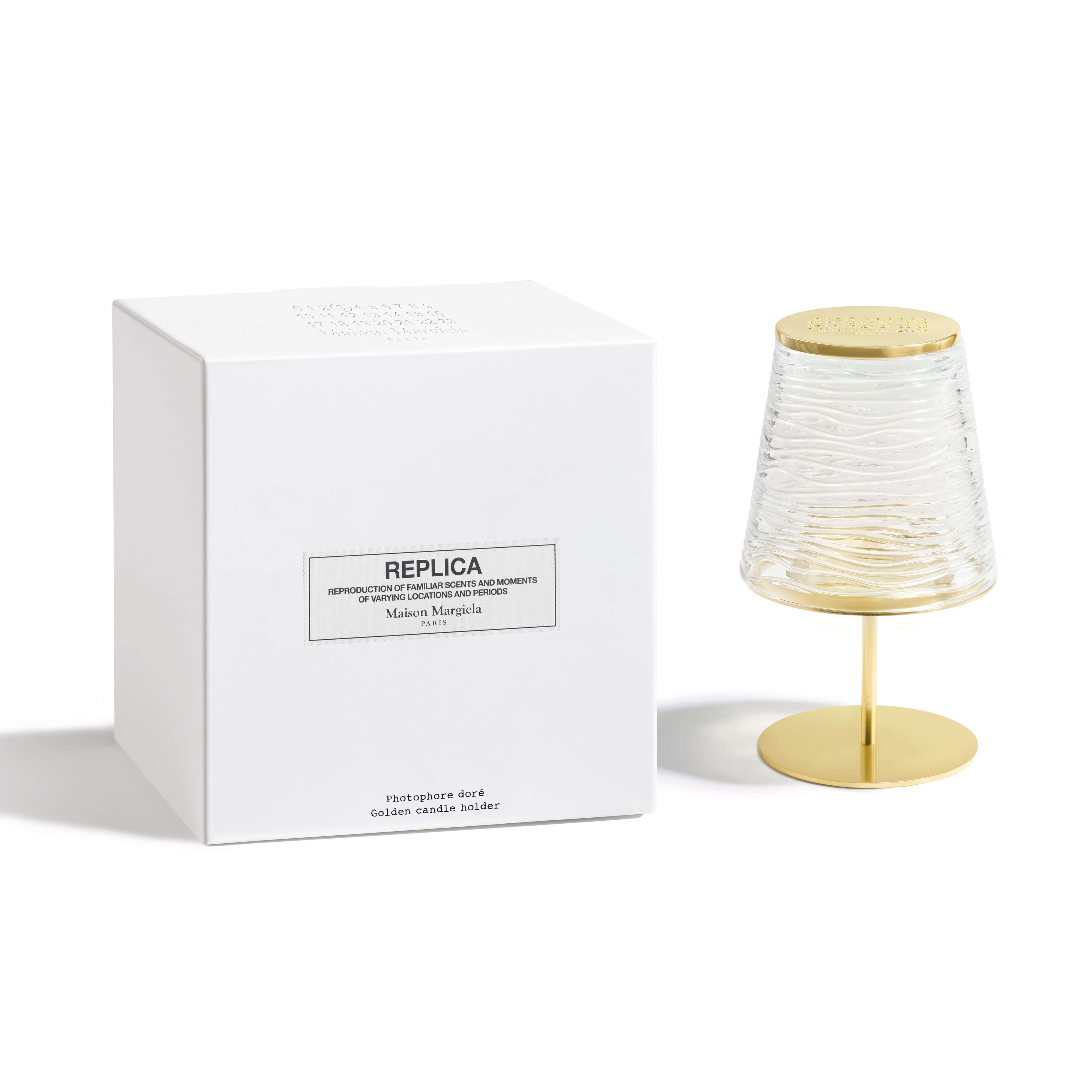 REPLICA Golden Candle Holder